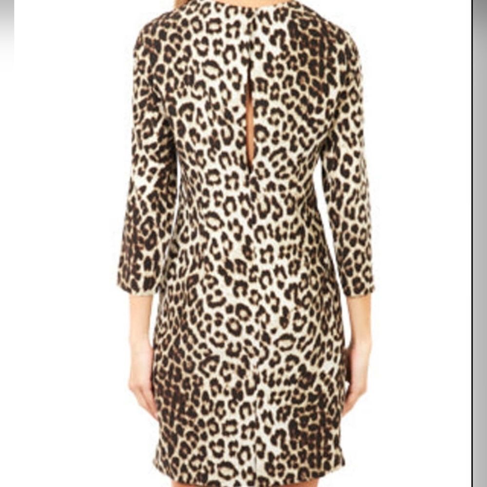 Rag & Bone leopard print dress. 100%‎ silk. Size 0